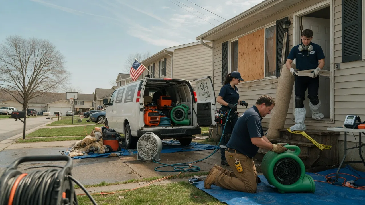 Water Damage Restoration in Raleigh, IL near me